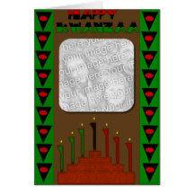 Happy Kwanzaa 1 Greeting Cards