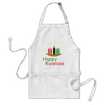 Happy Kwanzaa Apron