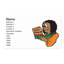 Happy Kwanzaa Business Card Templates