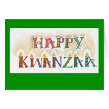 Happy Kwanzaa Card