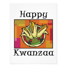 Happy Kwanzaa Corn Custom Invites