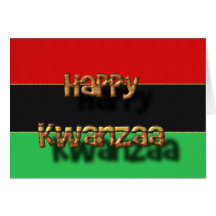 Happy Kwanzaa Greeting Card