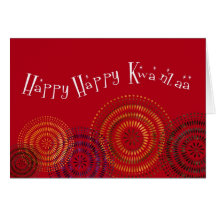 Happy Kwanzaa Greeting Card