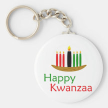 Happy Kwanzaa Key Chains