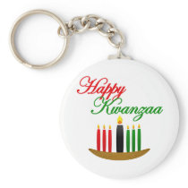 Happy Kwanzaa Key Chains