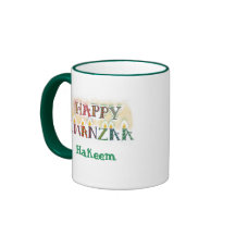 Happy Kwanzaa Mug - Personalized