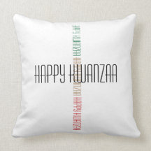 Happy Kwanzaa Pillow