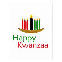 Happy Kwanzaa Postcard