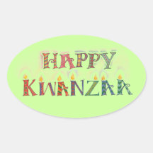 Happy Kwanzaa Sticker