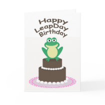 Happy Leap Day Birthday Cards
