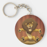 Happy Lion Keychain