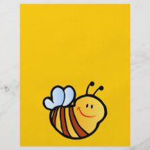 HAPPY LITTLE BUMBLEBEE BEE CARTOON CUTE HONEY INSE FLYER
