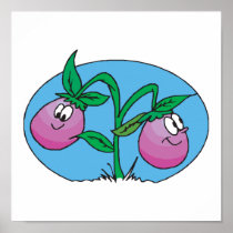 happy little eggplants posters