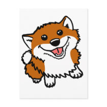 Happy Little Shiba Post Card