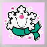 happy little snowflake posters