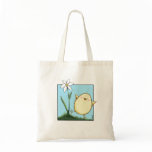 Happy Little Yellow Easter Chick and Flower bags