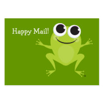 "Happy Mail" Cute frog card - Fun Gift Ideas!