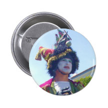 Happy Mardis Gras clown Pins