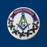 Happy Masonic Holidays buttons