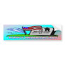 Happy Memorial Day - Flag Gravestone  Bumper Stick