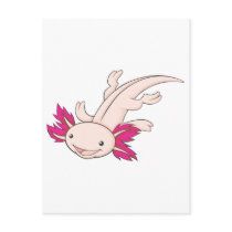 Happy Mexican Axolotl Post Cards
