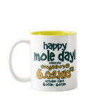 HAPPY MOLE DAY ! (Avogadro's Number) Coffee Mugs