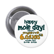 HAPPY MOLE DAY !! BUTTON