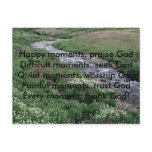 , Happy moments, praise GodDifficult momen... postcards