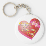 Happy Mommy Day Shirt Keychain