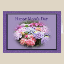 Happy Mom's Day Hydrangea cards