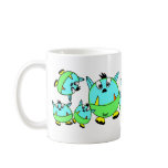 Happy Monster Family Mug