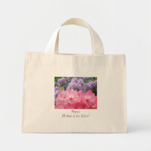 Happy Mother of the Bride! Tote bag Rhodies Flower