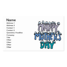 Happy Mothers Day Business Card Templates