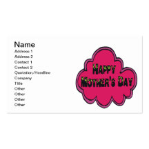 Happy Mothers Day Business Cards