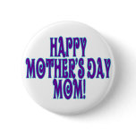 Happy Mother's Day buttons
