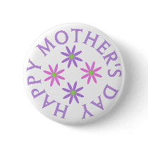 Happy Mothers Day Button