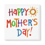 Happy Mother's Day by crayons magnets