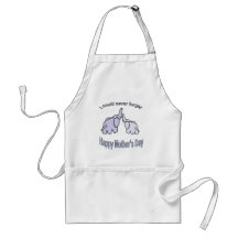Happy Mothers Day Elephants Aprons