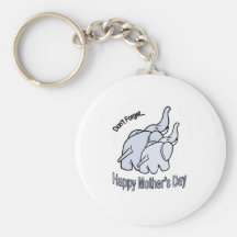 Happy Mothers Day Elephants Key Chains