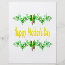 Happy Mothers Day Full Color Flyer