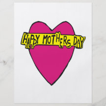 Happy Mothers Day Full Color Flyer