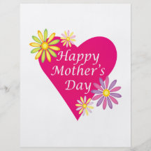 Happy Mothers Day Full Colour Flyer