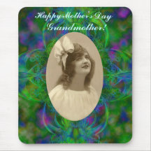 Happy Mother's Day Grandmother Mousepad