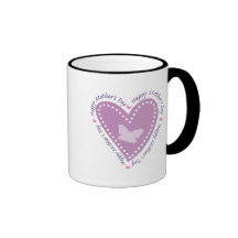Happy Mothers Day Heart & Butterfly Coffee Mugs