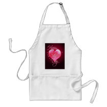 HAPPY MOTHER'S DAY HEART by SHARON SHARPE Aprons