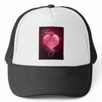 HAPPY MOTHER'S DAY HEART by SHARON SHARPE Hats