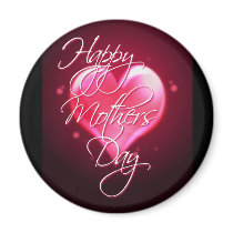 HAPPY MOTHER'S DAY HEART by SHARON SHARPE Magnet