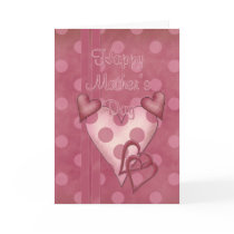 Happy Mother's Day - Heart Design Card