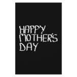Happy Mother's Day. In Black and White. flyers
