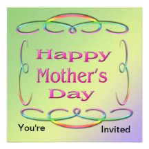 Happy Mother's Day Invitation